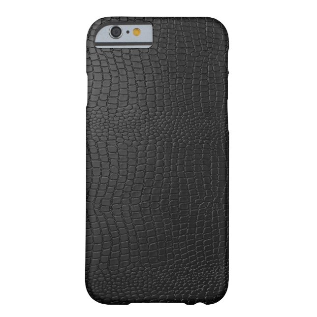 Capa Para iPhone, Case-Mate Rastreamento Preto De Couro Faux Faux (Verso)