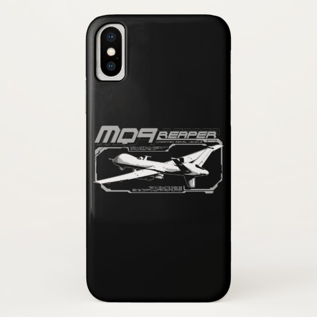 Capa Para iPhone, Case-Mate Receptor MQ-9 (Verso)