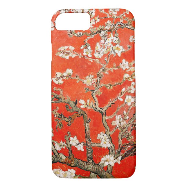 Capa Para iPhone, Case-Mate Red Almond Blossoms Vincent Van Gogh (Verso)