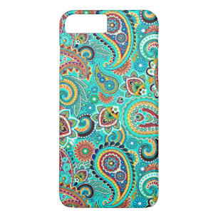 Capa Para iPhone Da Case-Mate Red Blue Yellow Paisley