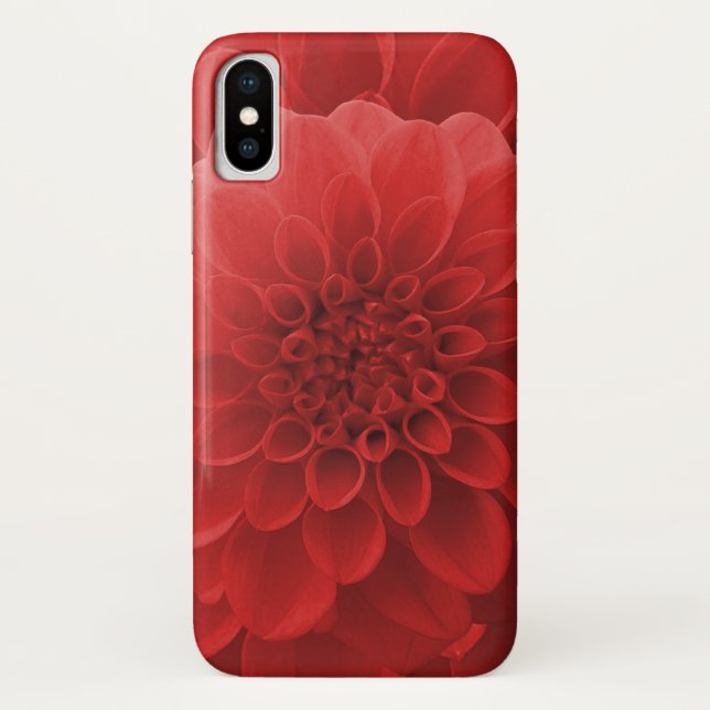Capa Para iPhone, Case-Mate Red Dahlia (Verso)