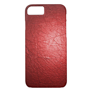 Capa Para iPhone Da Case-Mate Red Faux Leather