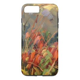 Capa iPhone 8 Plus/7 Plus Red Orange Nature Art