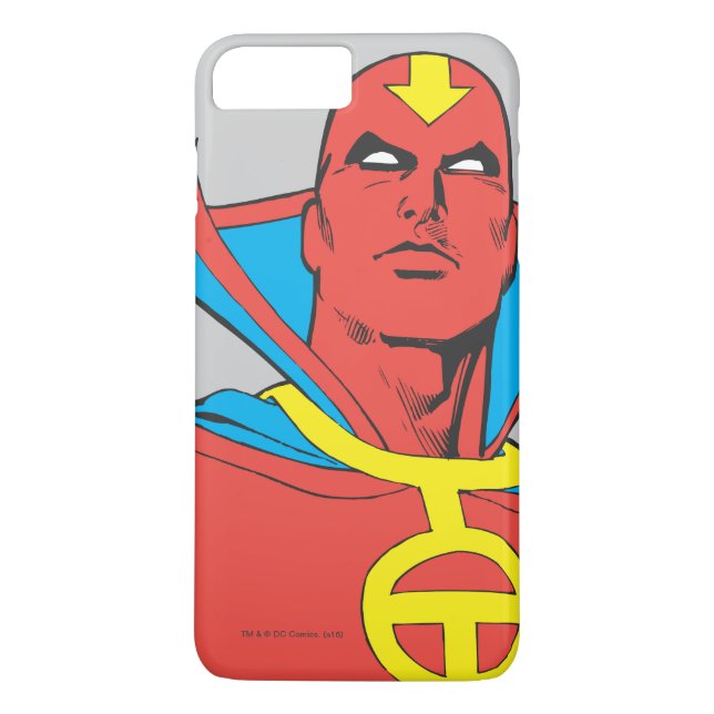 Capa Para iPhone, Case-Mate Red Tornado Atrás da Cityscape (Verso)