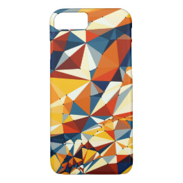 Capa Para iPhone Da Case-Mate Rede de triângulos multicoloridos