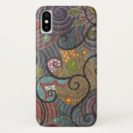 Capa Para iPhone Da Case-Mate Redemoinhos e pontos do Fling de Boho