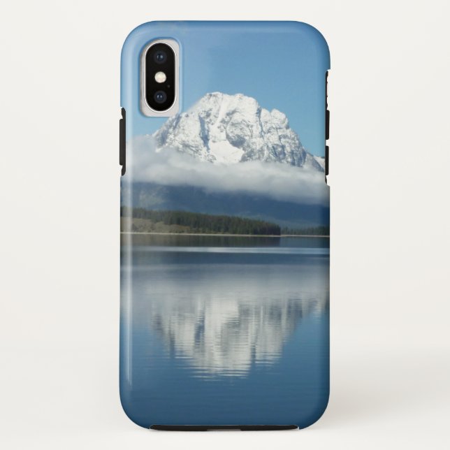 Capa Para iPhone, Case-Mate Reflexão do Monte Moran em Grand Teton (Verso)