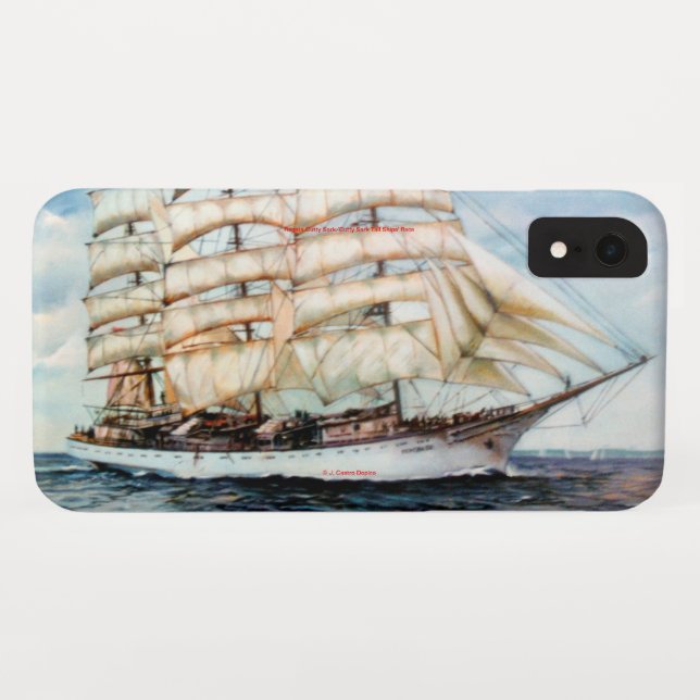 Capa Para iPhone, Case-Mate Regata Cutty Sark (Verso (Horizontal))
