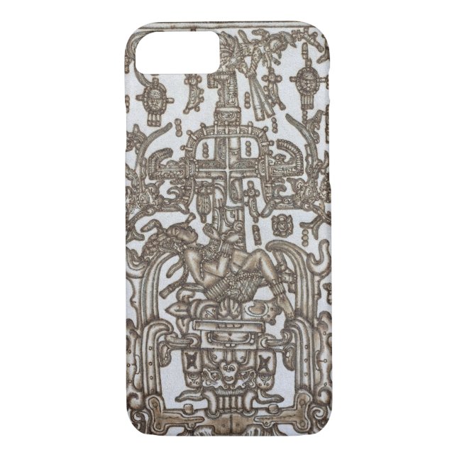 Capa Para iPhone, Case-Mate Régua maia Pakal Kim (Verso)