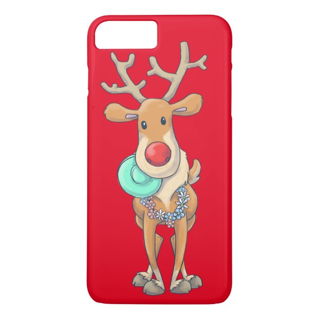 Capa Para iPhone, Case-Mate reindeer_xmas (Verso)