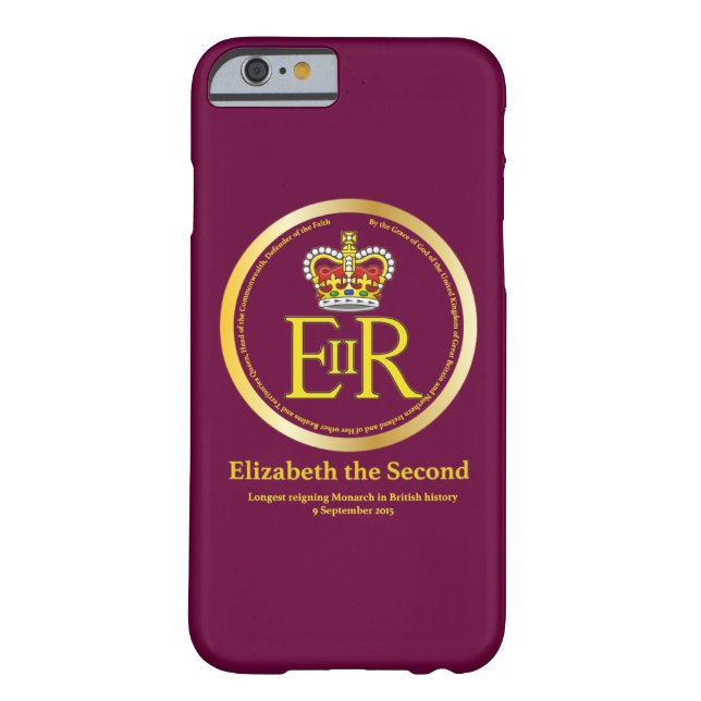Capa Para iPhone, Case-Mate Reino da Rainha Elizabeth II (Verso)
