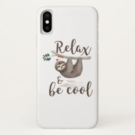Capa Para iPhone Da Case-Mate Relaxe e seja preguiça legal