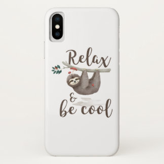 Capa Para iPhone Da Case-Mate Relaxe e seja preguiça legal