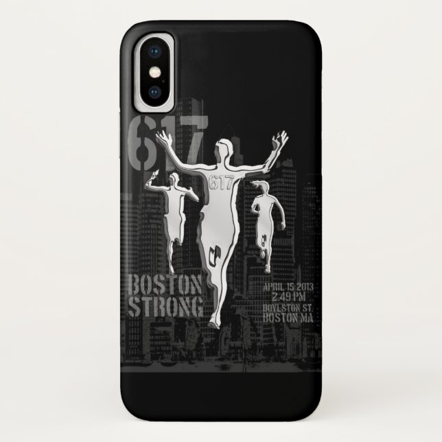 Capa Para iPhone, Case-Mate Relembrança forte da cidade de Boston (Verso)