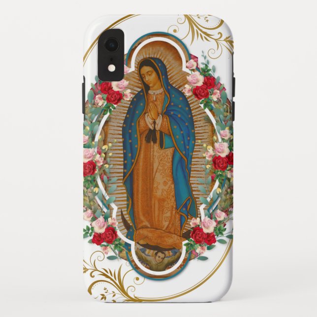 Capa Para iPhone, Case-Mate Religião Católica Maria Guadalupe (Verso)