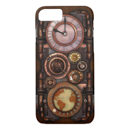 Capa Para iPhone Da Case-Mate Relógio #1 do vintage de Steampunk