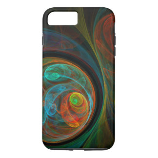 Capa Para iPhone Da Case-Mate Renascer Abstrato de Arte Azul Duro