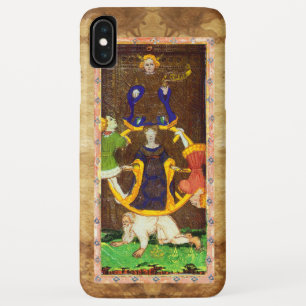 CAPA PARA iPhone XS MAX RENASCIMENTO ANTIGO TAROTS 10/RODA DA FORTUNA