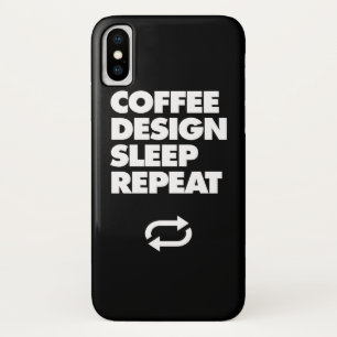 Capa Para iPhone Da Case-Mate Repetição de Design de café