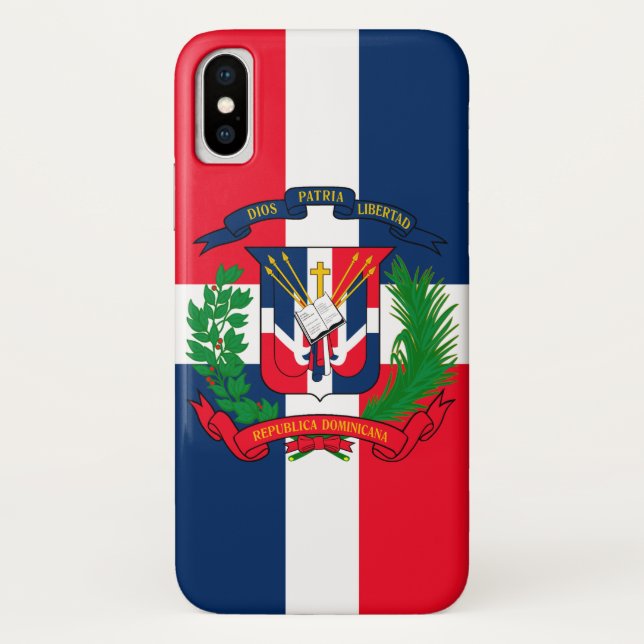 Capa Para iPhone, Case-Mate República Dominicana (Verso)