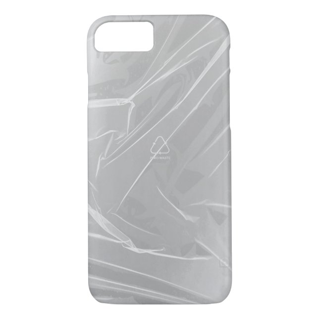 Capa Para iPhone, Case-Mate Resíduos Zero (Ocean Silver) (Verso)