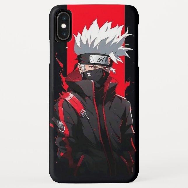 Capa Para iPhone, Case-Mate Resolução Extrema de Kakashi: Ninja Dinâmica (Verso)