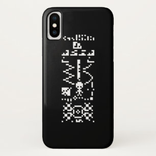 Capa Para iPhone Da Case-Mate Resposta de Mensagem Binária Arecibo