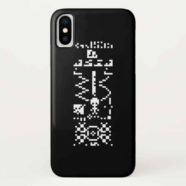 Capa Para iPhone, Case-Mate Resposta de Mensagem Binária Arecibo (Verso)