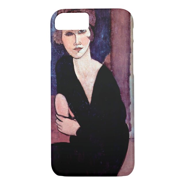Capa Para iPhone, Case-Mate Retrato da Mulher, Modigliani (Verso)