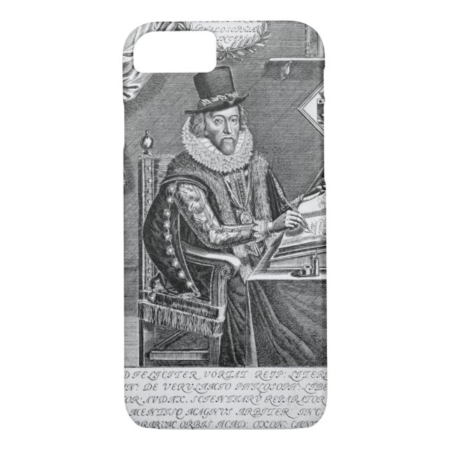 Capa Para iPhone, Case-Mate Retrato de 1561-1626) viscondes de Francis Bacon (Verso)