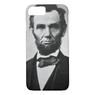 Capa iPhone 8/ 7 Retrato de Abraham Lincoln