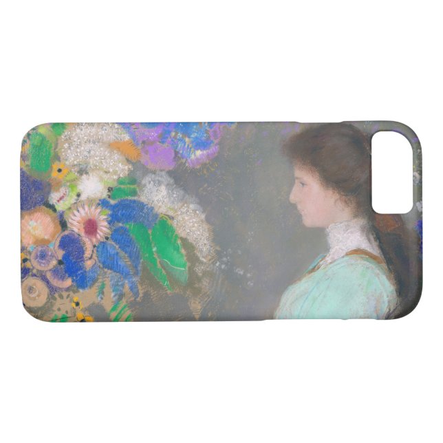 Capa Para iPhone, Case-Mate Retrato de Violette Heymann, Redon (Verso (Horizontal))