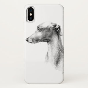 Capa Para iPhone Da Case-Mate Retrato para cães brancos italianos