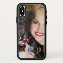 Capa Para iPhone X Retrato personalizado - iPhone X resistente