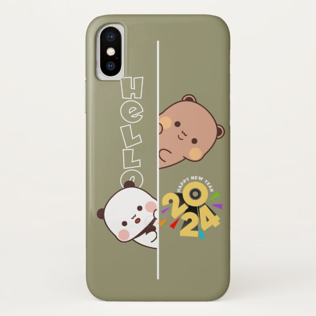 Capa Para iPhone, Case-Mate Revelando o Ano Novo de 2024 |  (Verso)