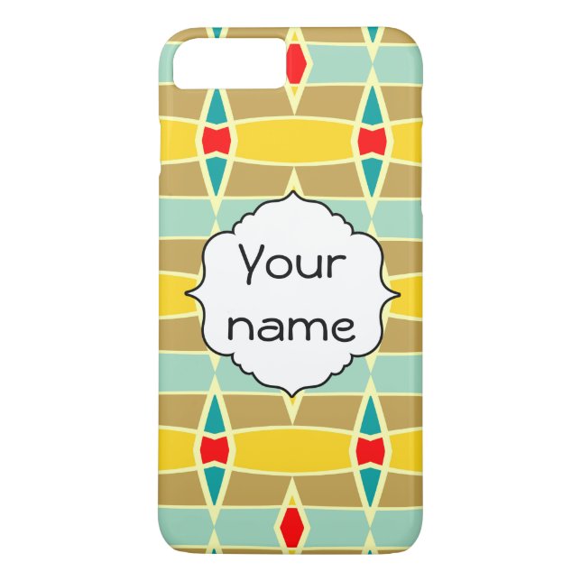 Capa Para iPhone, Case-Mate Rhombus e outros padrões de formas (Verso)
