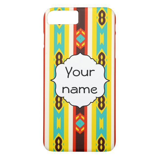 Capa Para iPhone, Case-Mate Rhombus stripes e outras formas (Verso)