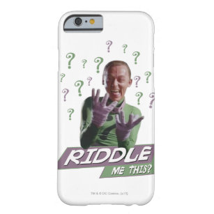 Capa Barely There Para iPhone 6 Riddler - Encoste-Me Isto