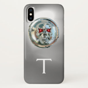 Capa Para iPhone X RIDERS CRUZADOS MONOGRAMA branco