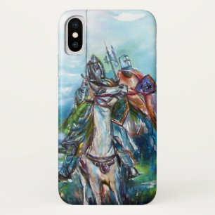 Capa Para iPhone X RIDERS NA TEMPESTADE Cavaleiros Medievais