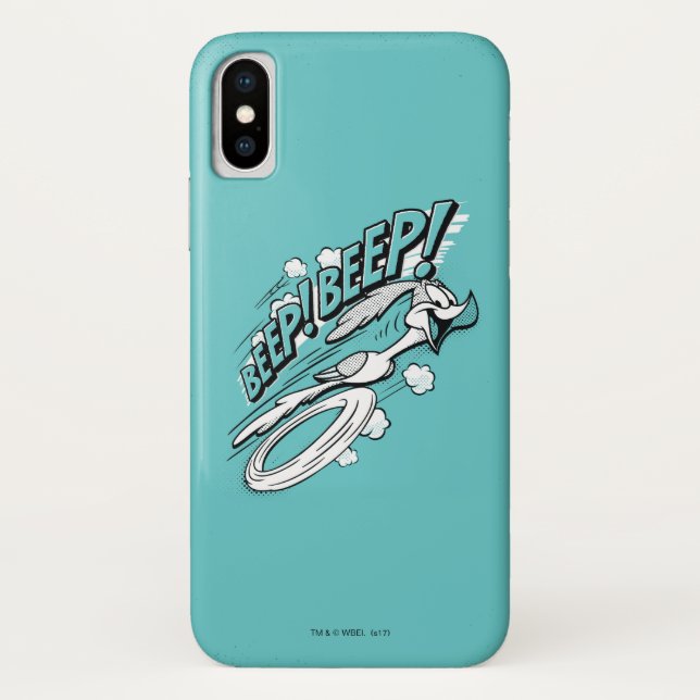 Capa Para iPhone, Case-Mate ROAD RUNNER™ BEEP BEEP!™ Meia-tinta (Verso)