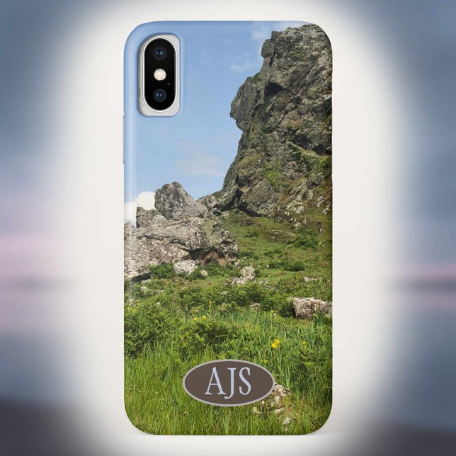 Capa Para iPhone, Case-Mate Rocky OutVegetal em Landscape, Escócia. (Criador carregado)