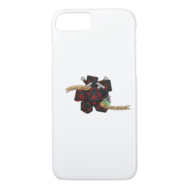 Capa Para iPhone, Case-Mate Rogue Dice Design (Verso)