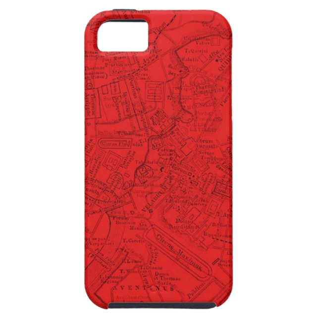 Capa Para iPhone, Case-Mate Roma antiga no vermelho (Traseira)