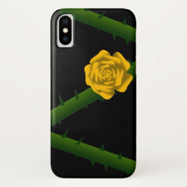 Capa Para iPhone Da Case-Mate Rosa Amarelo Thorny