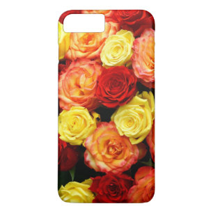 Capa iPhone 8 Plus/7 Plus Rosa Amarelo Vermelho Laranja iPhone X Caso mal ex