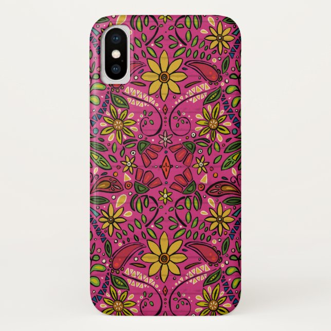 Capa Para iPhone, Case-Mate rosa aziza (Verso)
