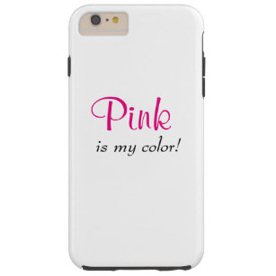 Capa Tough Para iPhone 6 Plus Rosa É Minha Cotação De Cor