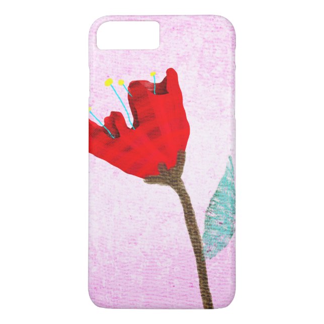 Capa Para iPhone, Case-Mate Rosa e Vermelho (Verso)