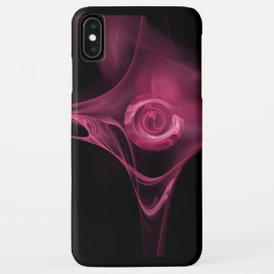 CAPA PARA iPhone XS MAX ROSA FRACTAL DE PINCO ANTICO